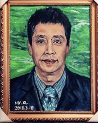 油畫作品——秦文杰